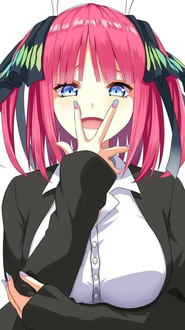 ai character: Nino Nakano background