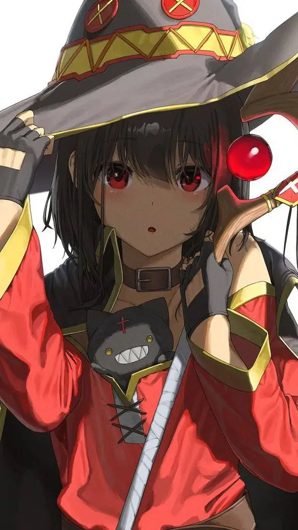 ai character: Megumin background
