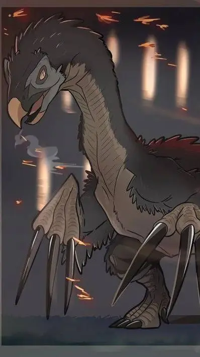 ai character: Therizinosaurus background