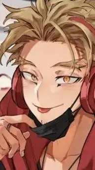 ai character: Hawks Dabi moment background