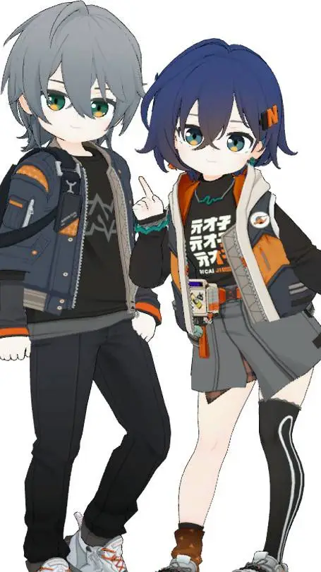 ai character: Wise y Belle: ZZZ background