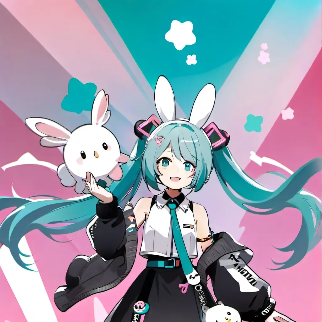 chat with ai character: hatzune myku