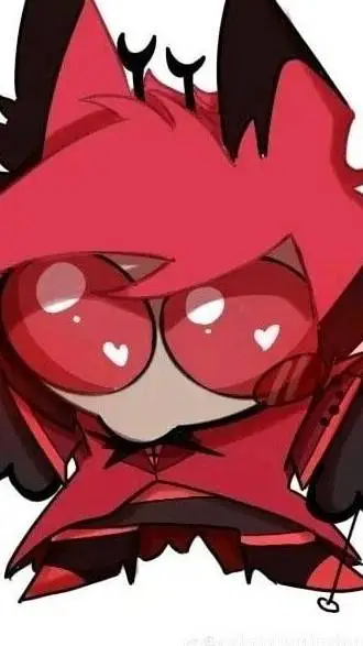 ai character: cute alastor background