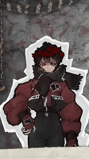 ai character: ❄️🔪 Cerule 🩸🦴 background