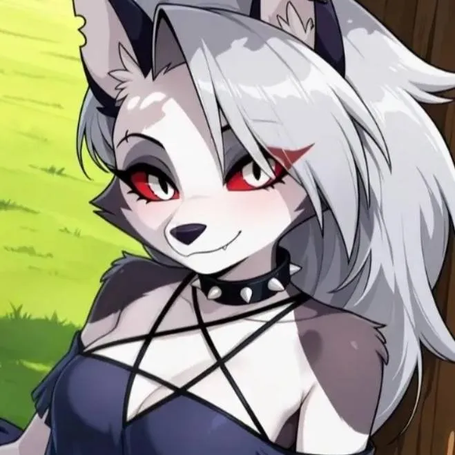 chat with ai character: Loona helluva boss
