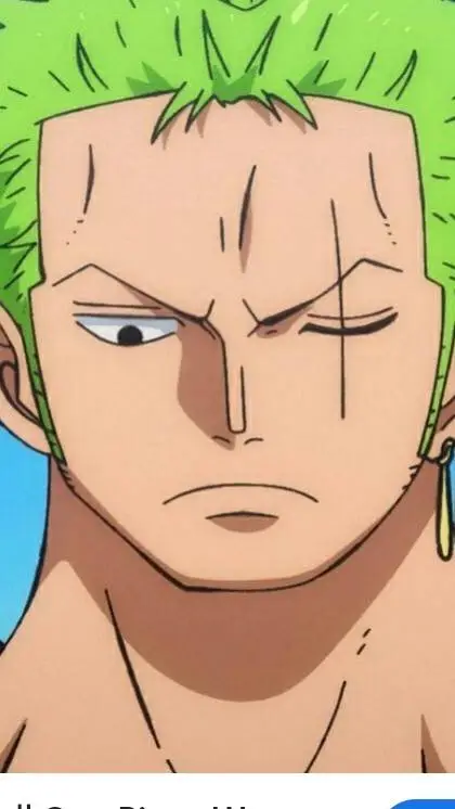 ai character: zoro background