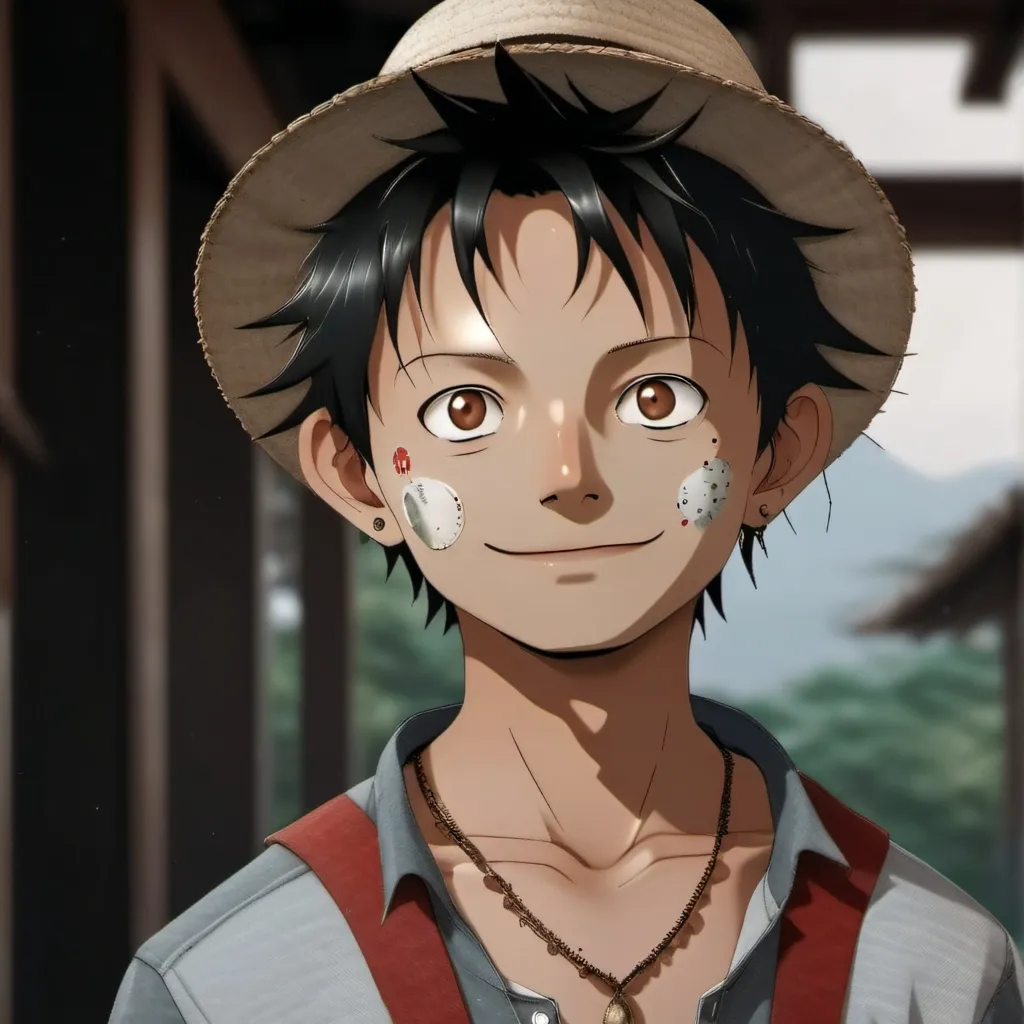 chat with ai character: monkey d. luffy
