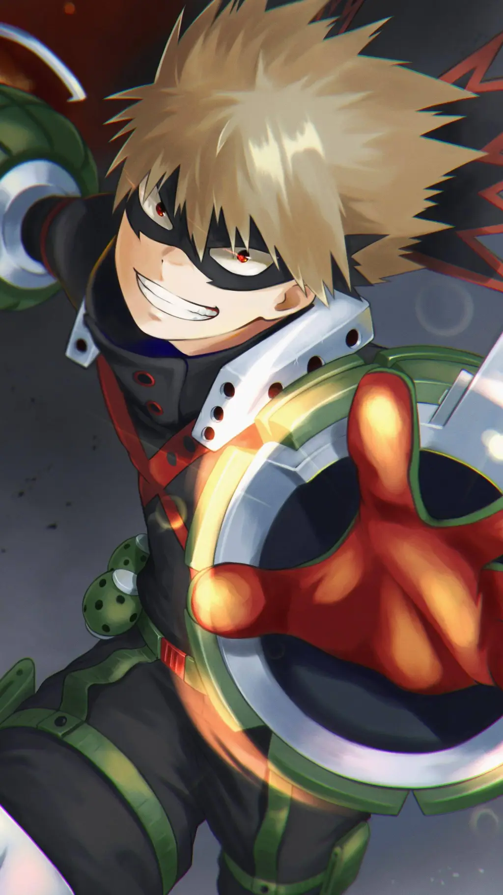 ai character: Bakugo background