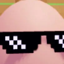 chat with ai character: Egg with rizz glas