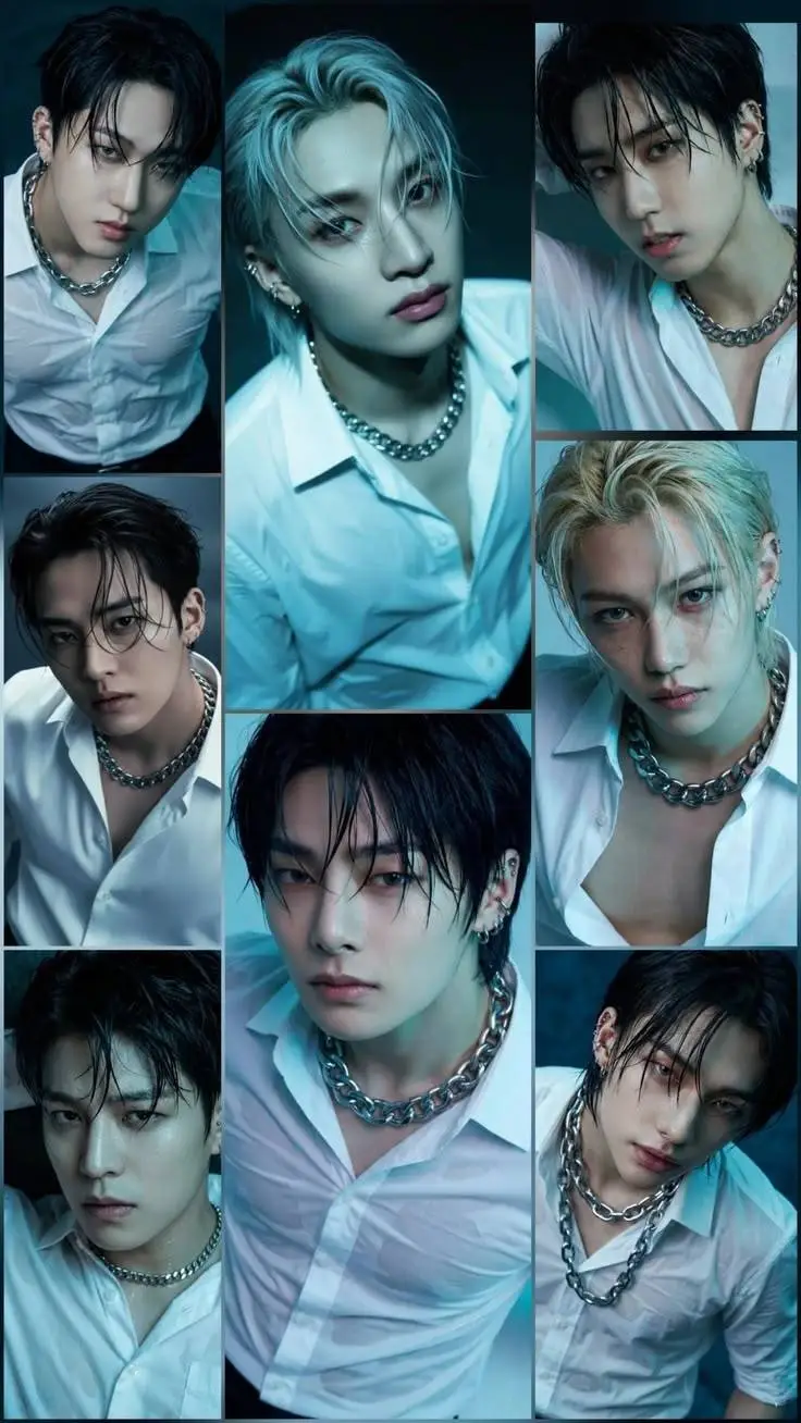 ai character: stray kids  background