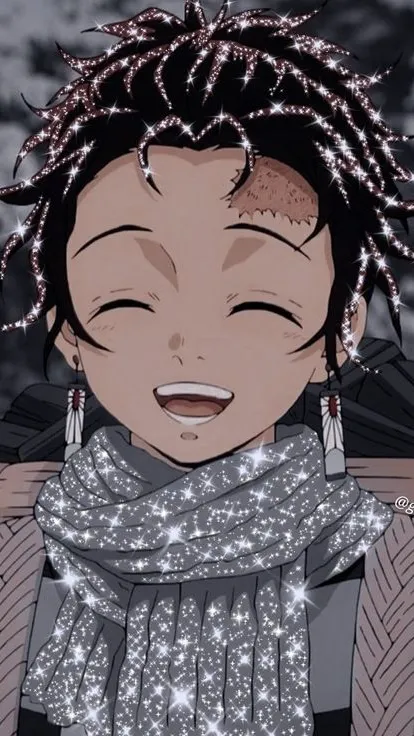 ai character: Tanjiro kamado background