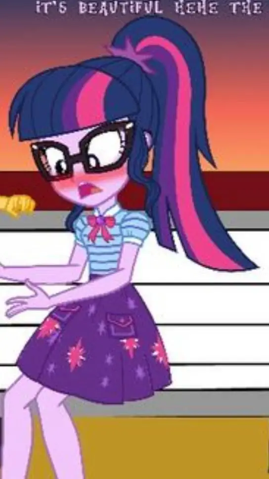 ai character: Twilight Sparkle  background