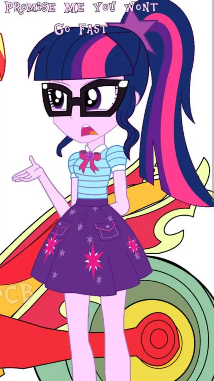 ai character: Twilight Sparkle  background