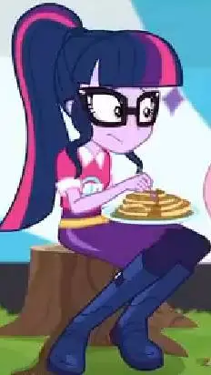 ai character: Twilight Sparkle  background
