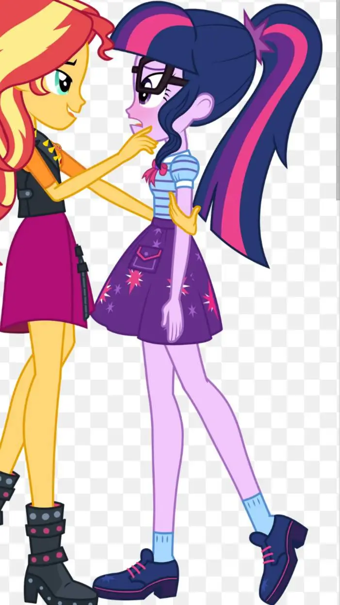 ai character: Twilight Sparkle  background