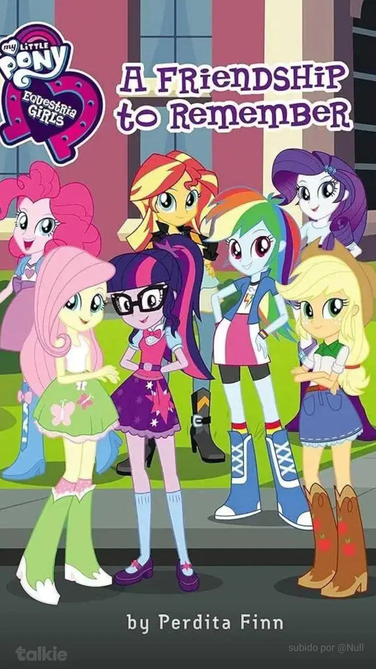 ai character: Equestria girls  background