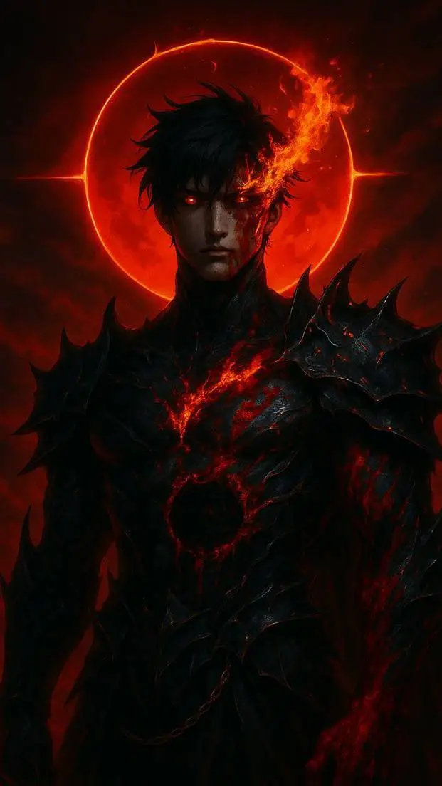 ai character: ≈ ∞ Soren ∞ ≈ background