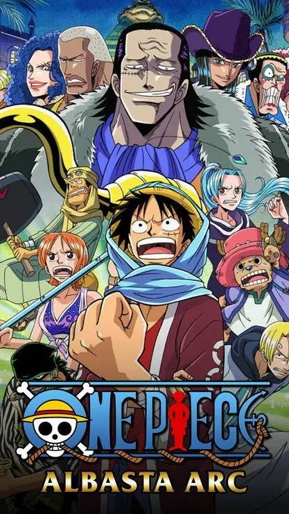 ai character: One Piece Alabasta background
