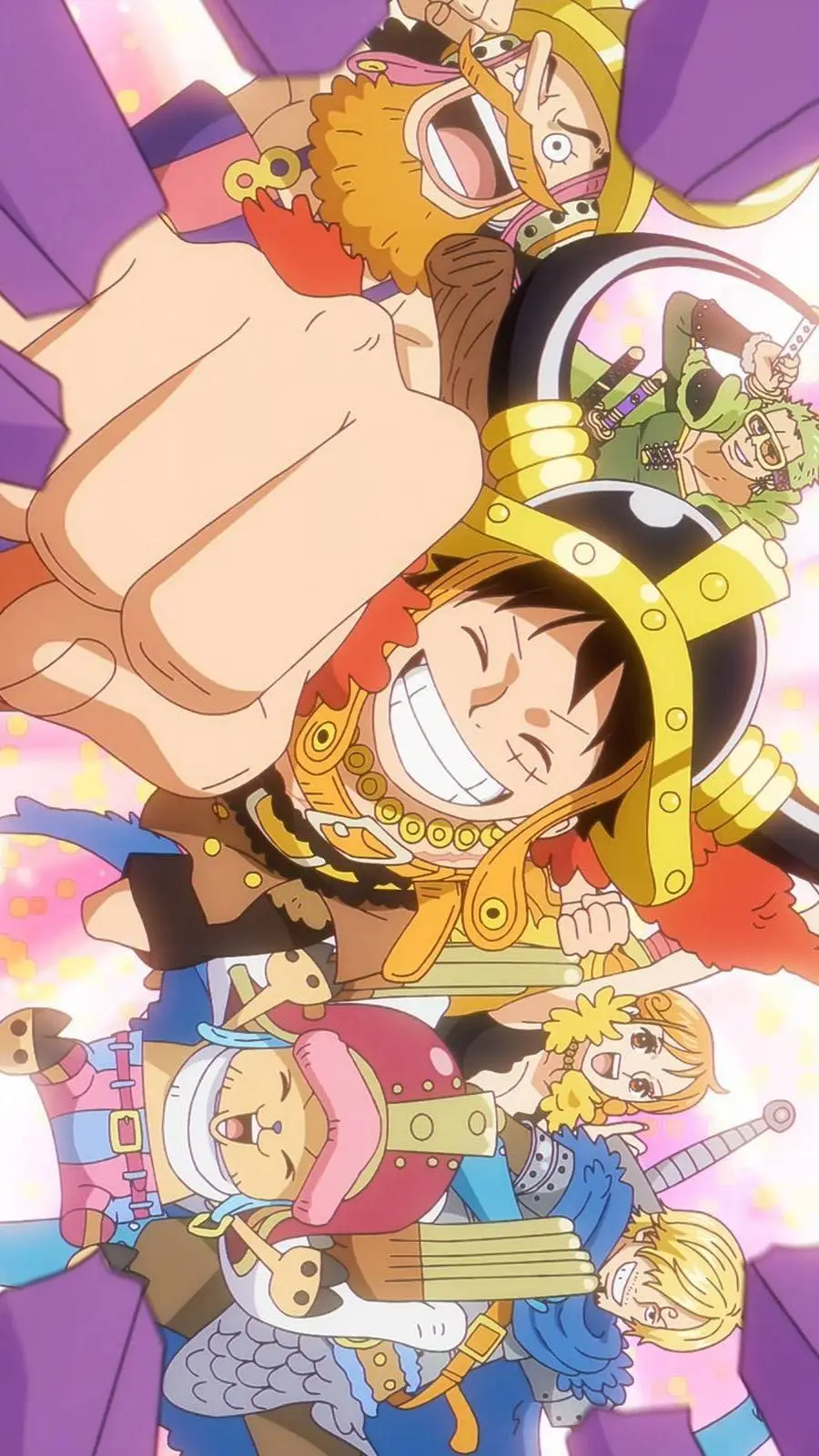 ai character: One Piece Elbaph background
