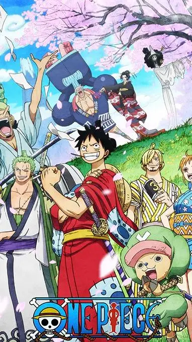ai character: One Piece Wano background
