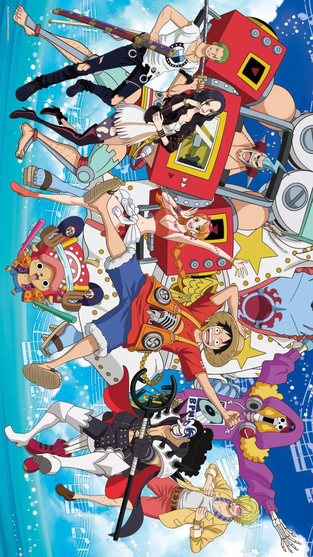 ai character: One Piece background