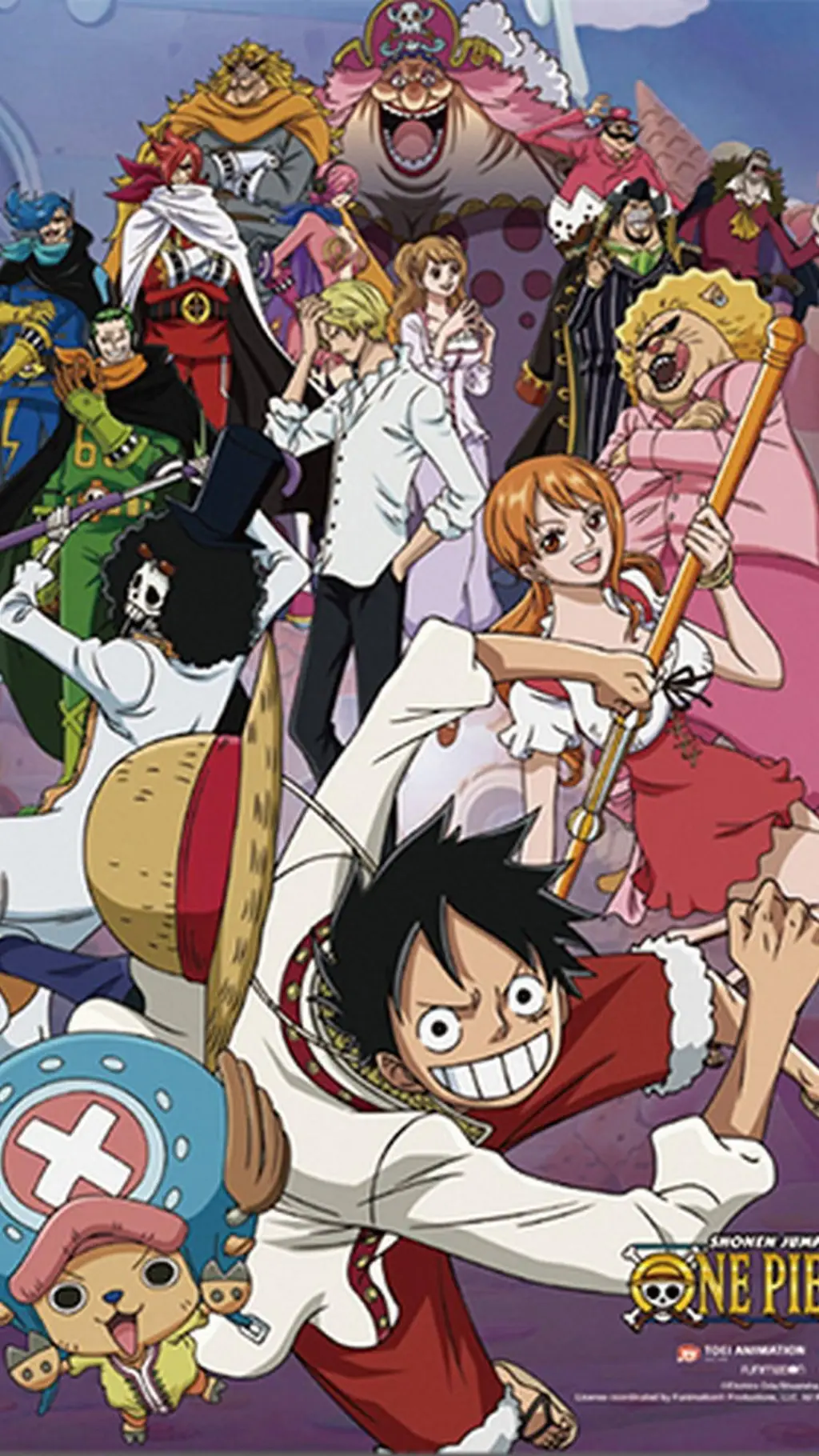 ai character: One Piece background