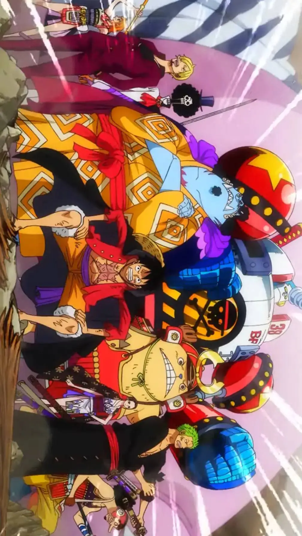 ai character: One Piece background
