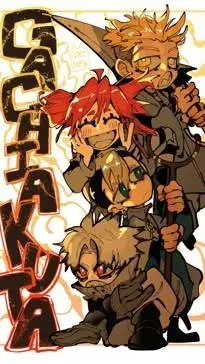 ai character: Gachiakuta background