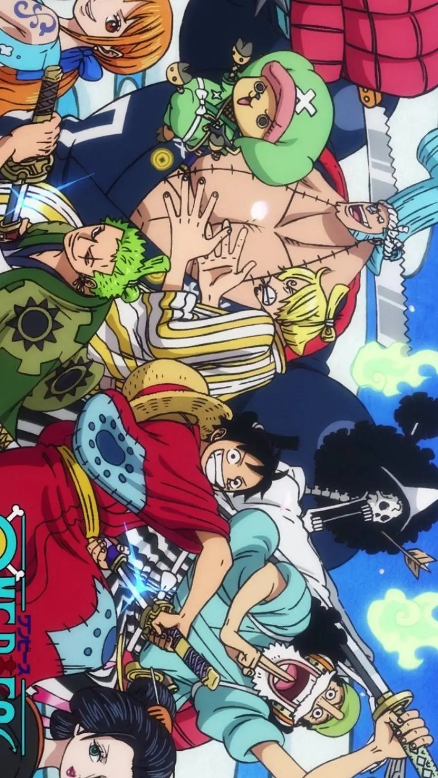 ai character: One Piece background