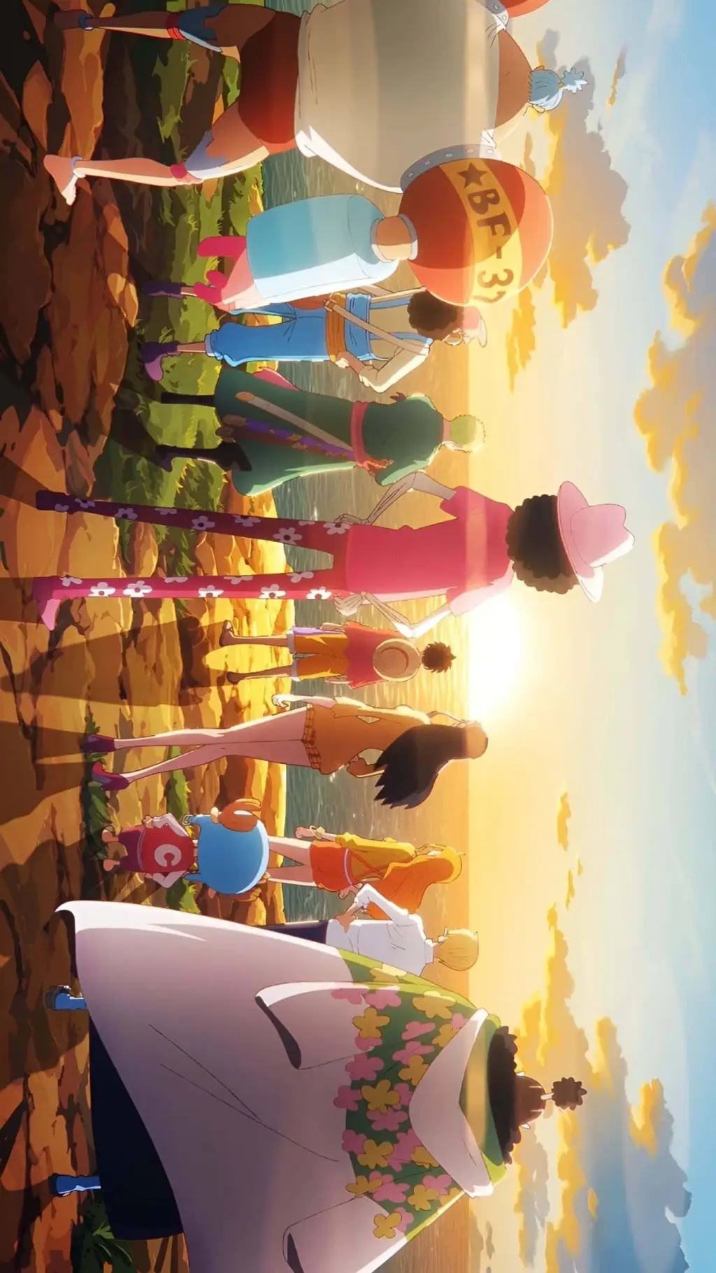 ai character: One Piece background