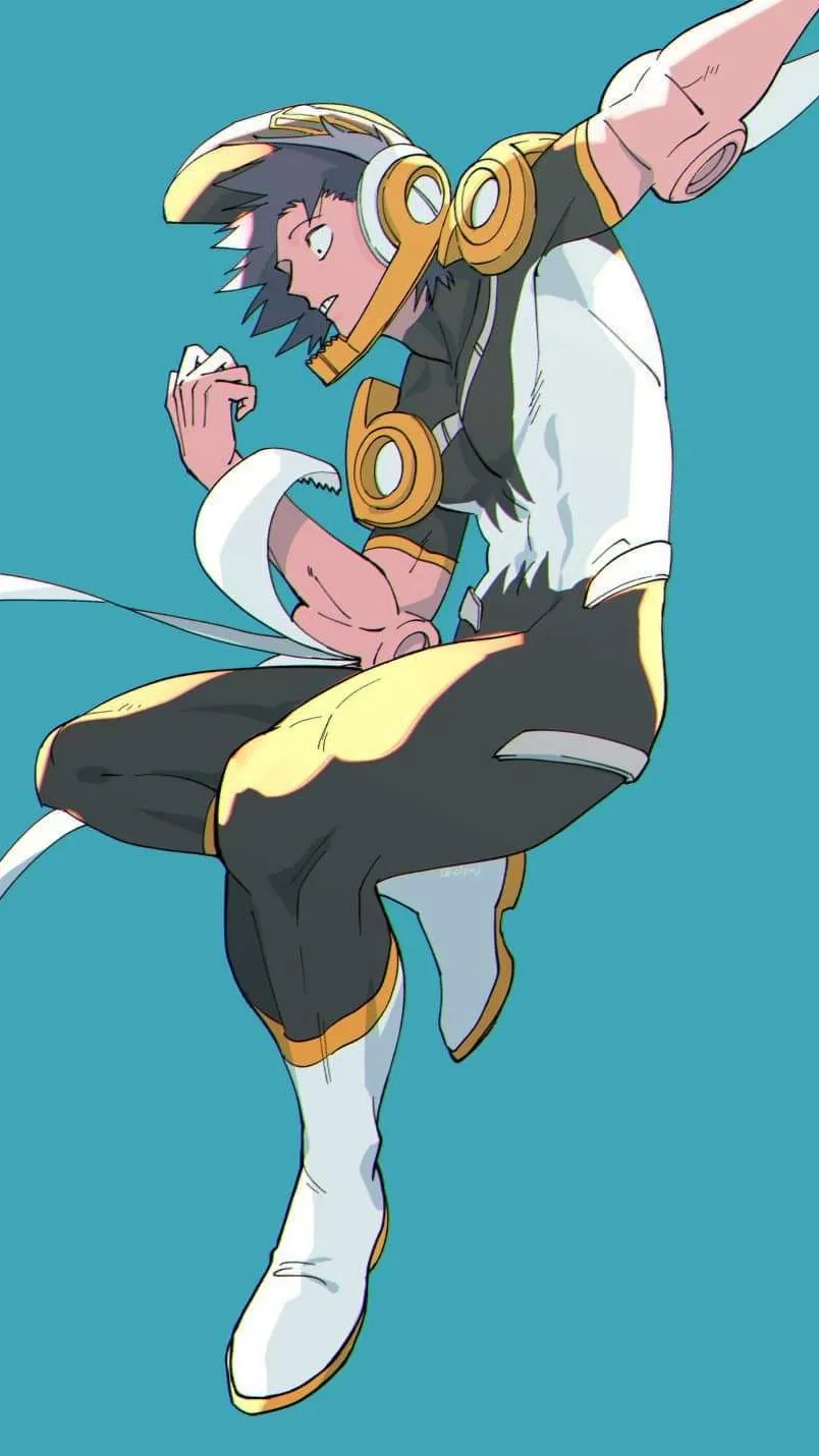 ai character: Sero Hanta  background