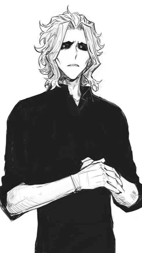 ai character: Toshinori yagi  background