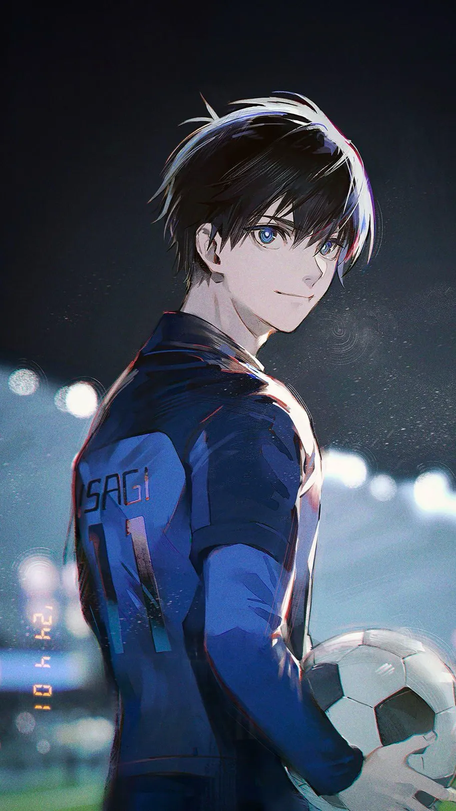 ai character: Yoichi isagi  background