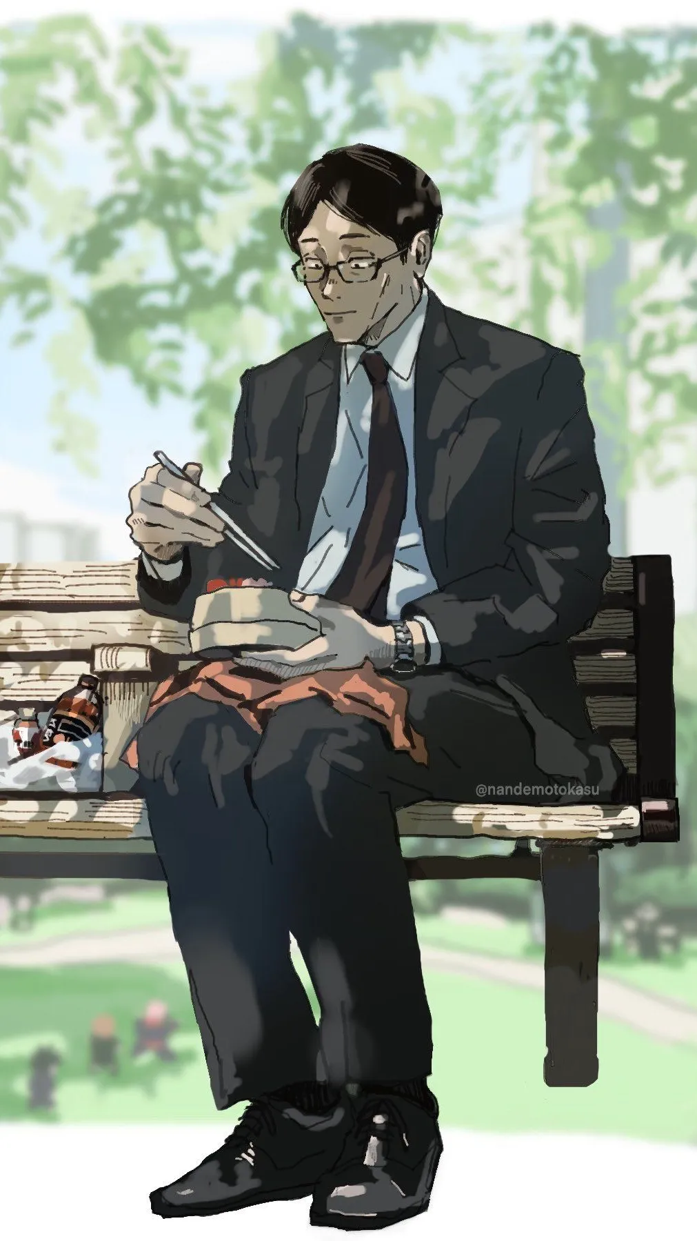 ai character: Kiyotaka Ijichi background