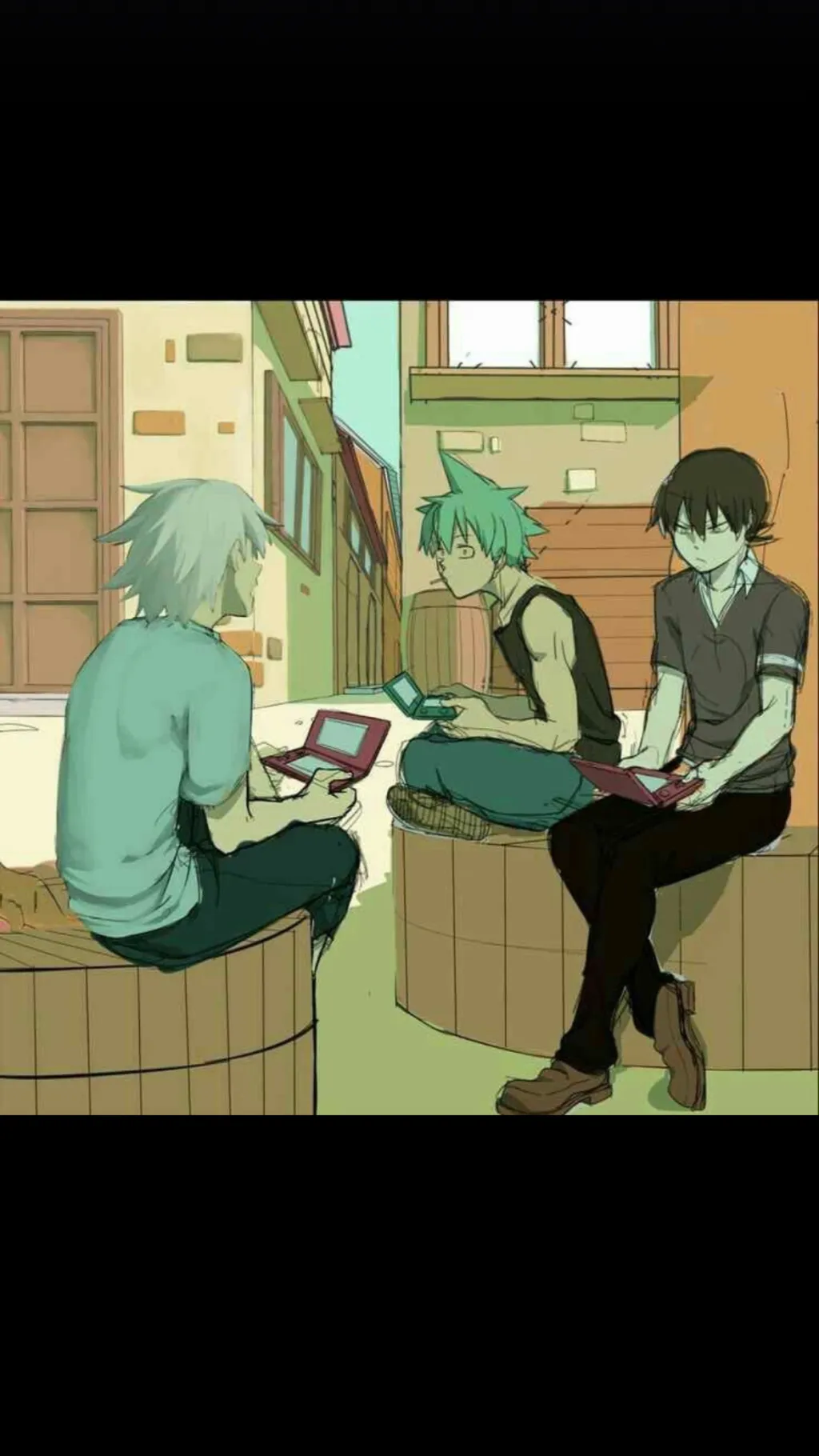 ai character: Soul eater  background