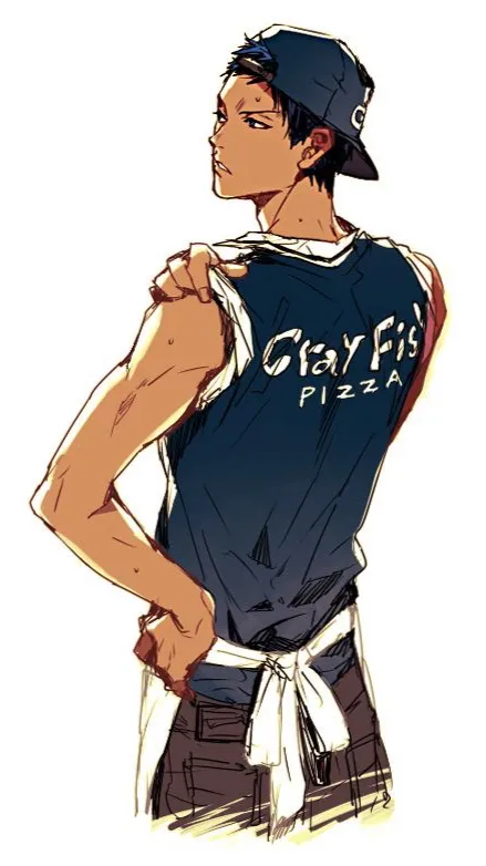 ai character: Daiki Aomine  background