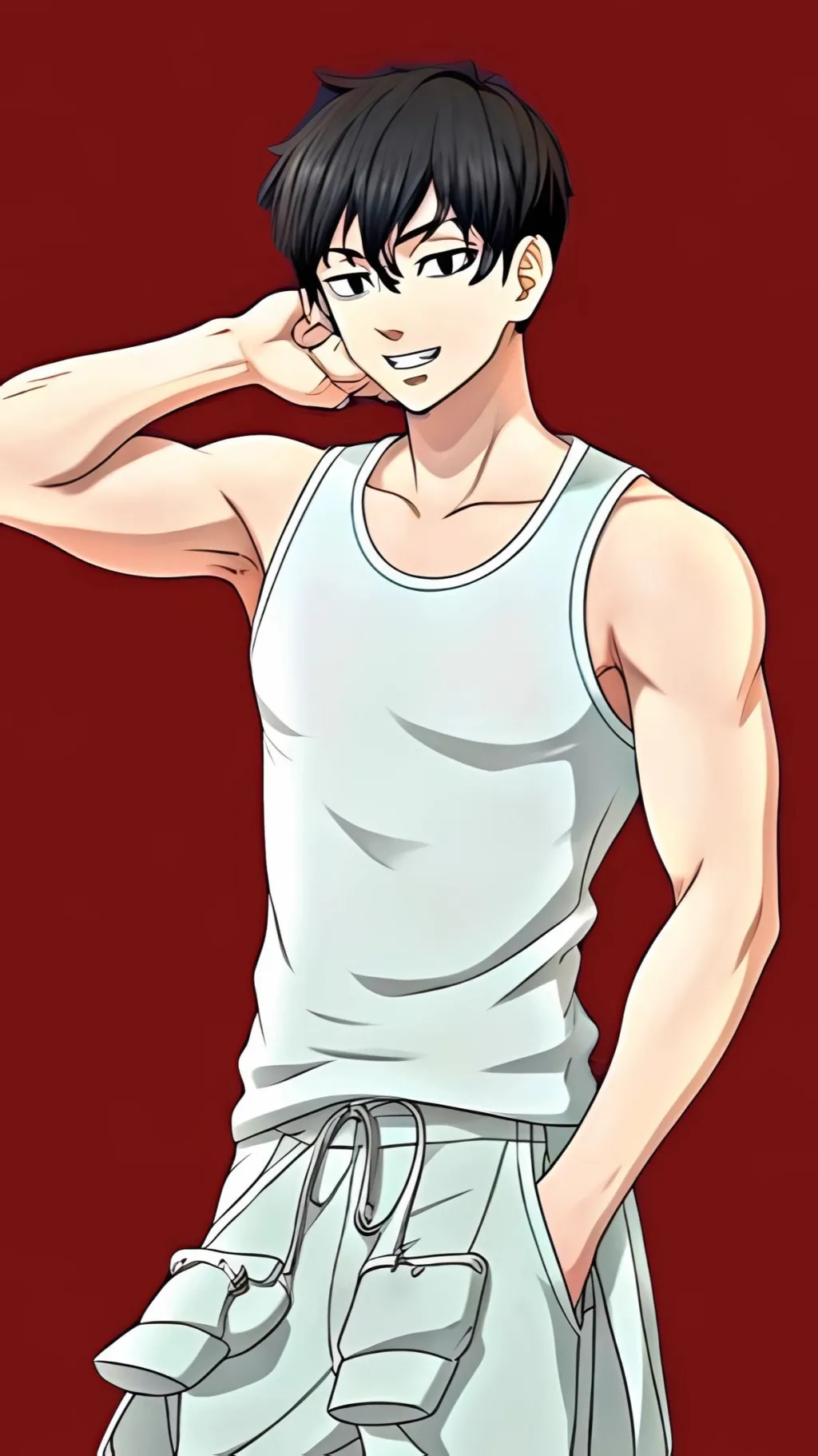 ai character: Shinichiro Sano  background