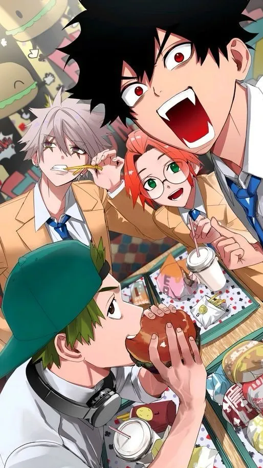 ai character: Phantom busters  background