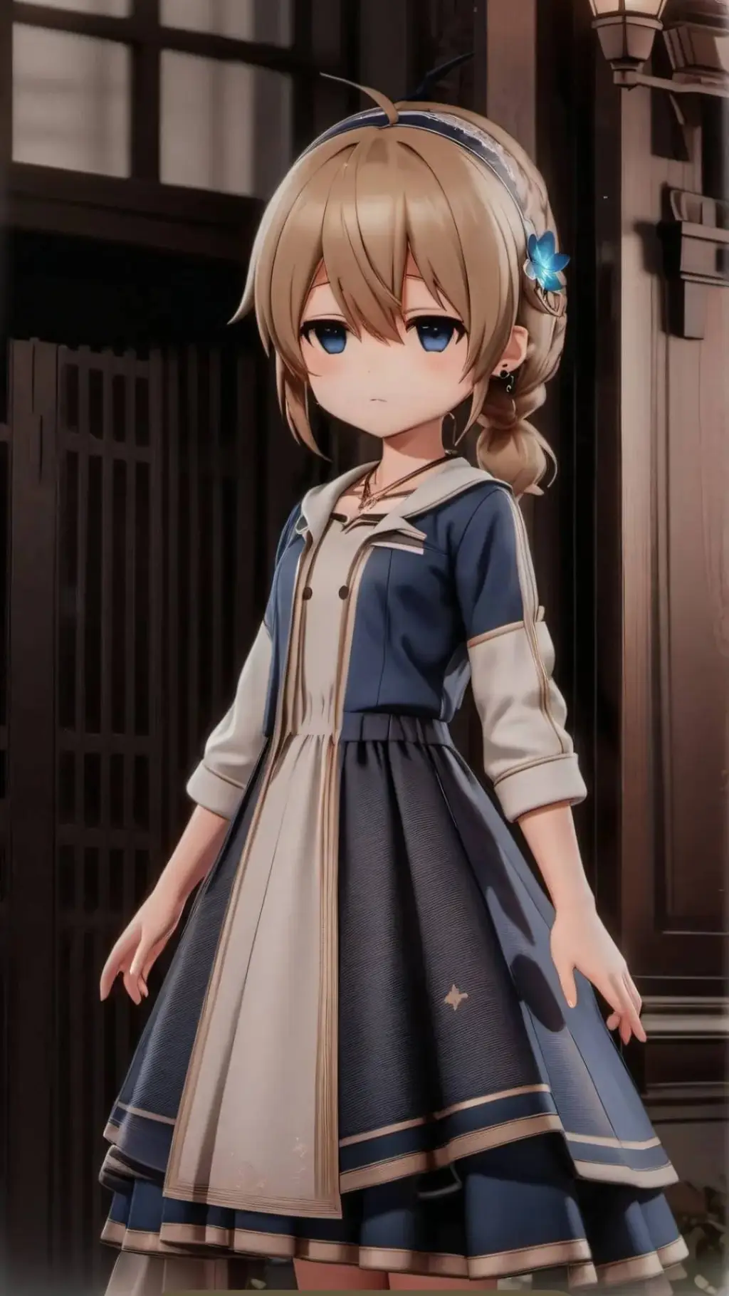 ai character: Mili background