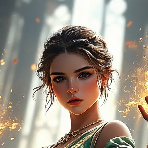 chat with ai character: Powerful girl 