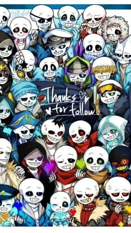 ai character: Undertale background