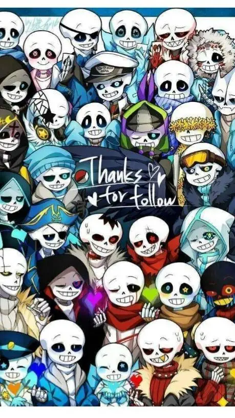 ai character: Undertale background