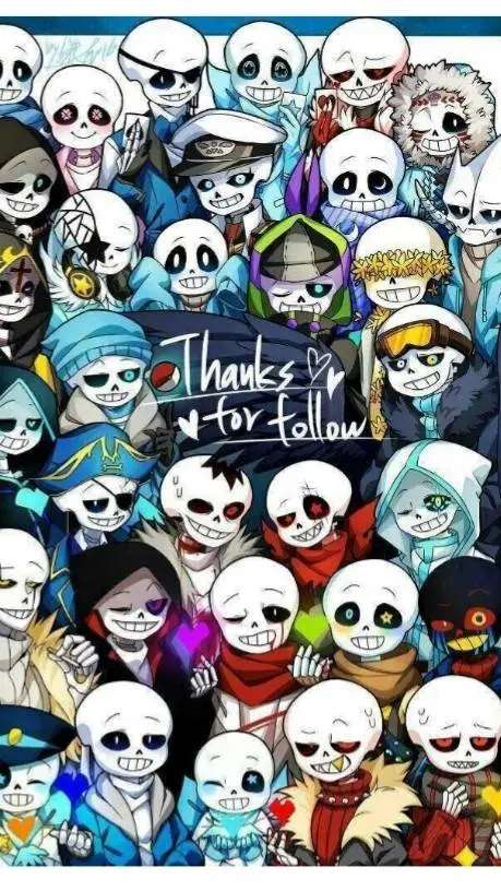 ai character: Undertale background