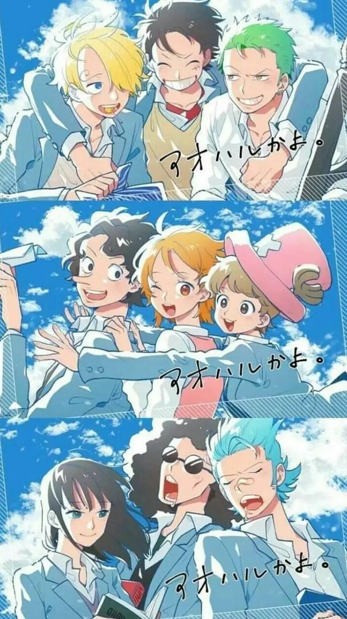 ai character: One Piece Academy background