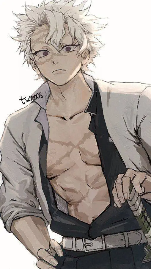 ai character: Sanemi Shinazugawa background