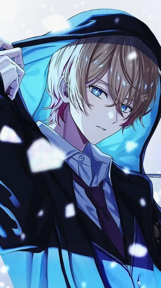 ai character: Aqua Hoshino background