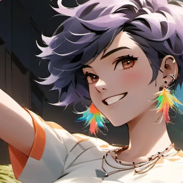 chat with ai character: Trix