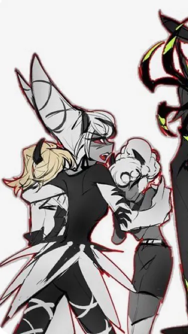 ai character: Odette and Clara background