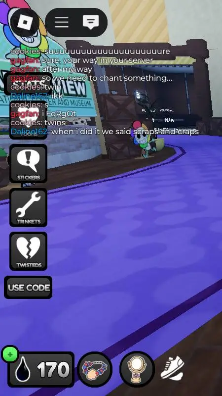 ai character: broken scraps  background