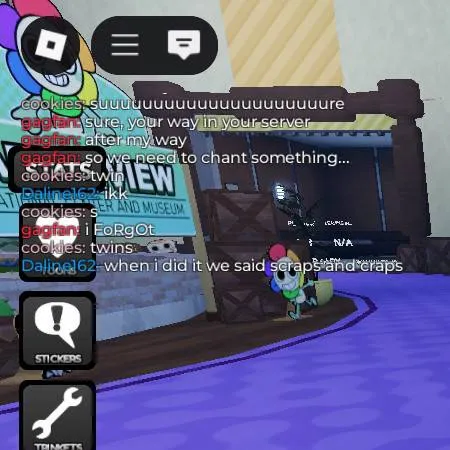 chat with ai character: broken scraps 